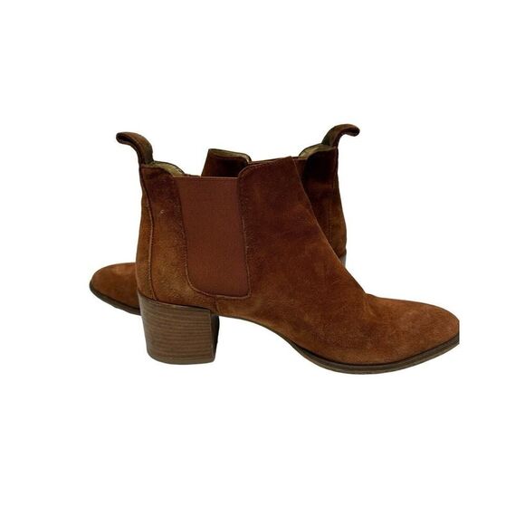 Everlane The Heel Boots in Rust Suede Women sz 8 - Picture 9 of 11